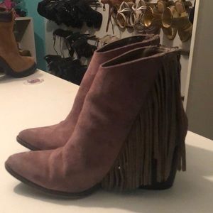 Fringe Bootie